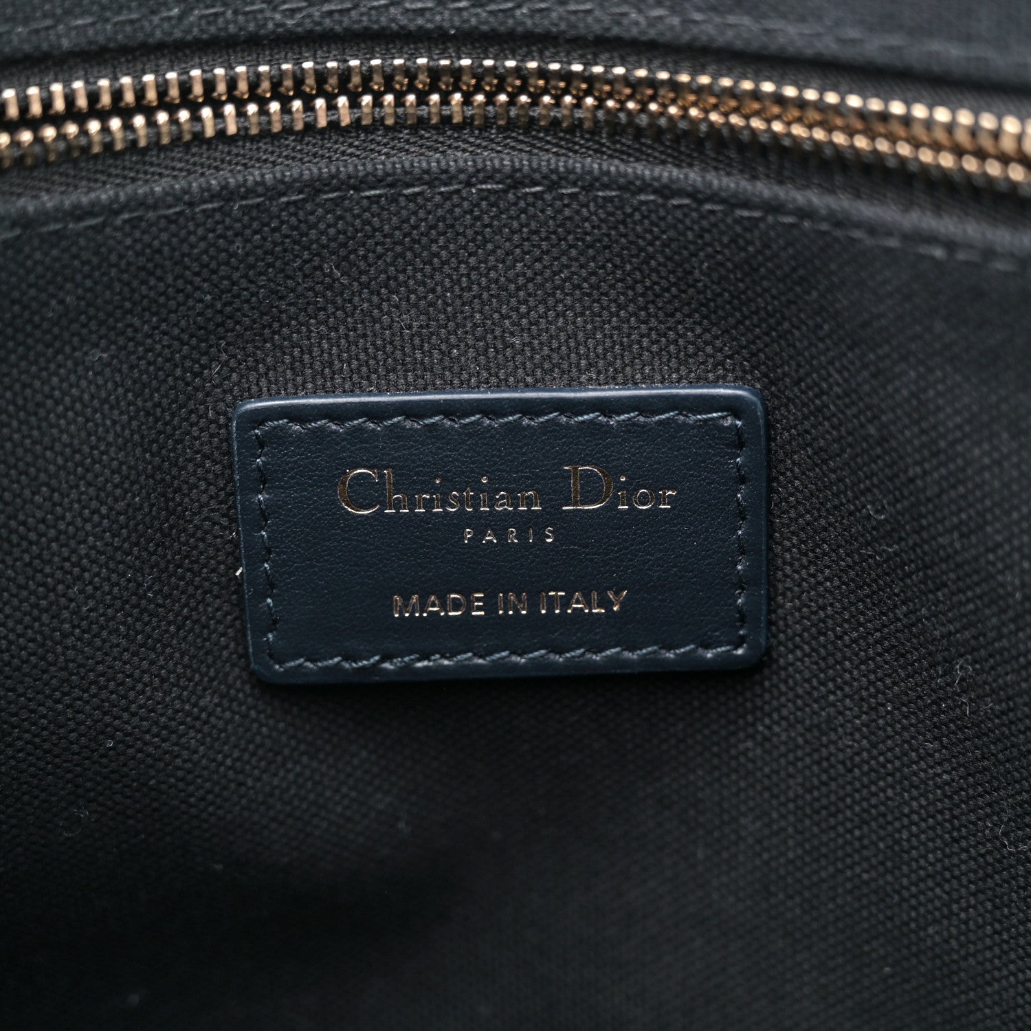 Christian Dior Oblique Calfskin Small Book Tote With Strap Blue Multicolor 6 of 11