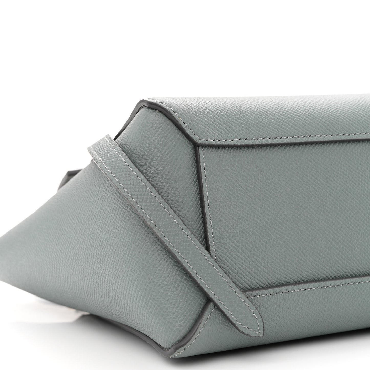 Grained Calfskin Nano Belt Bag Storm