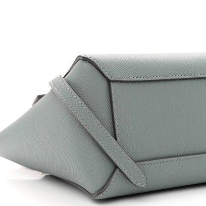 Celine Grained Calfskin Nano Belt Bag Storm 9 of 10