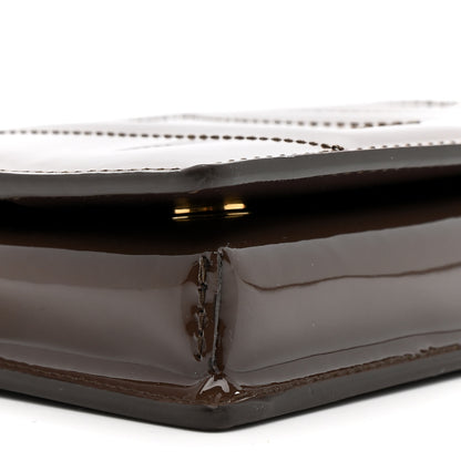 Dolce & Gabbana DOLCE GABBANA Patent DG Logo Crossbody Bag Brown 10 of 14