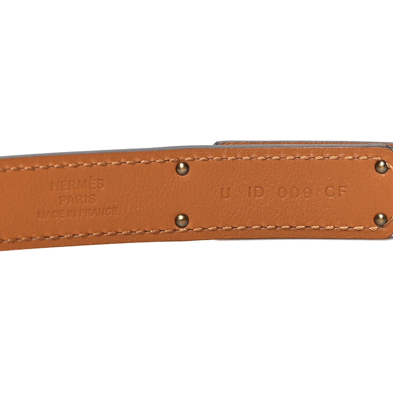 Hermes Epsom Kelly Belt White 3 of 3