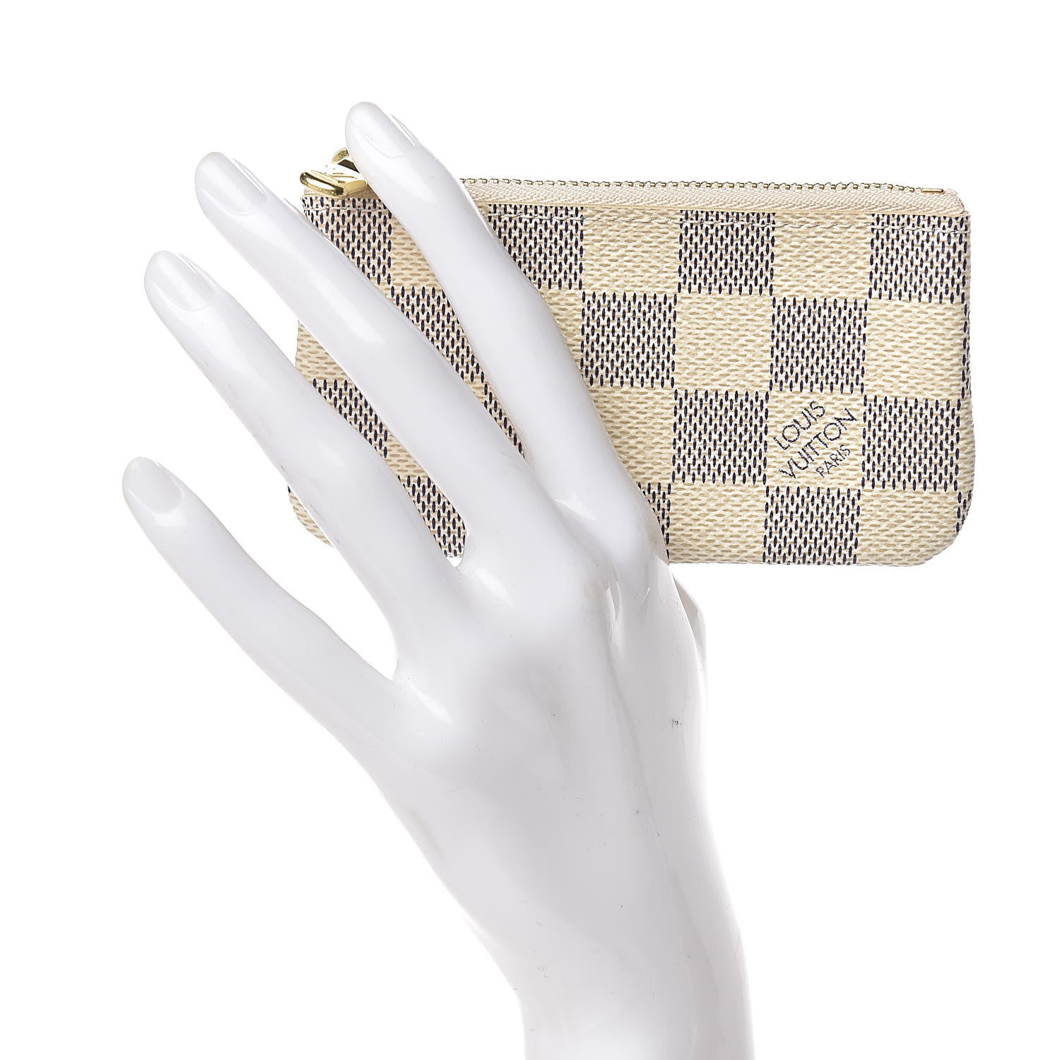 Louis Vuitton Damier Azur Key Pouch 2 of 6