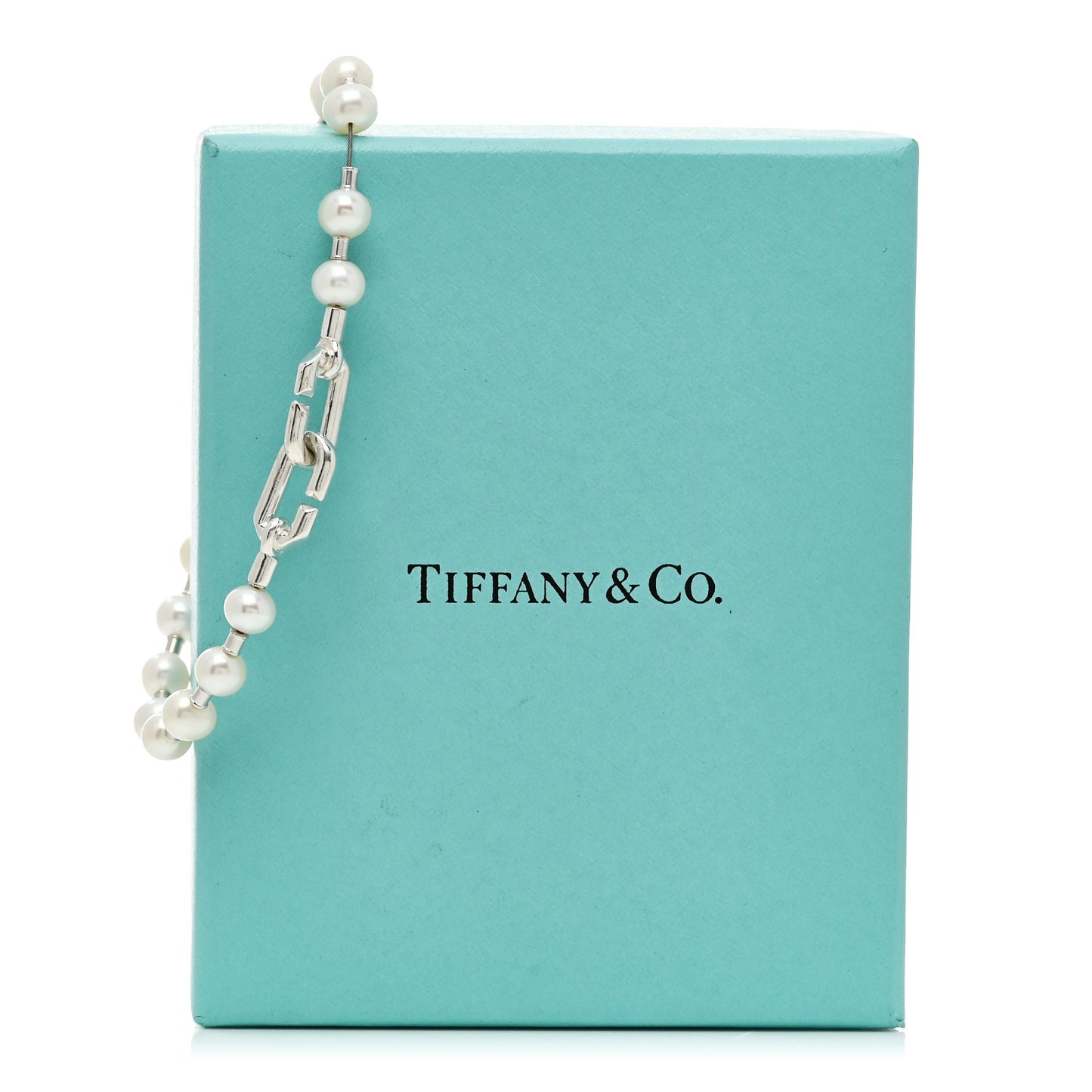Sterling Silver Pearl 5-6mm HardWear Bracelet