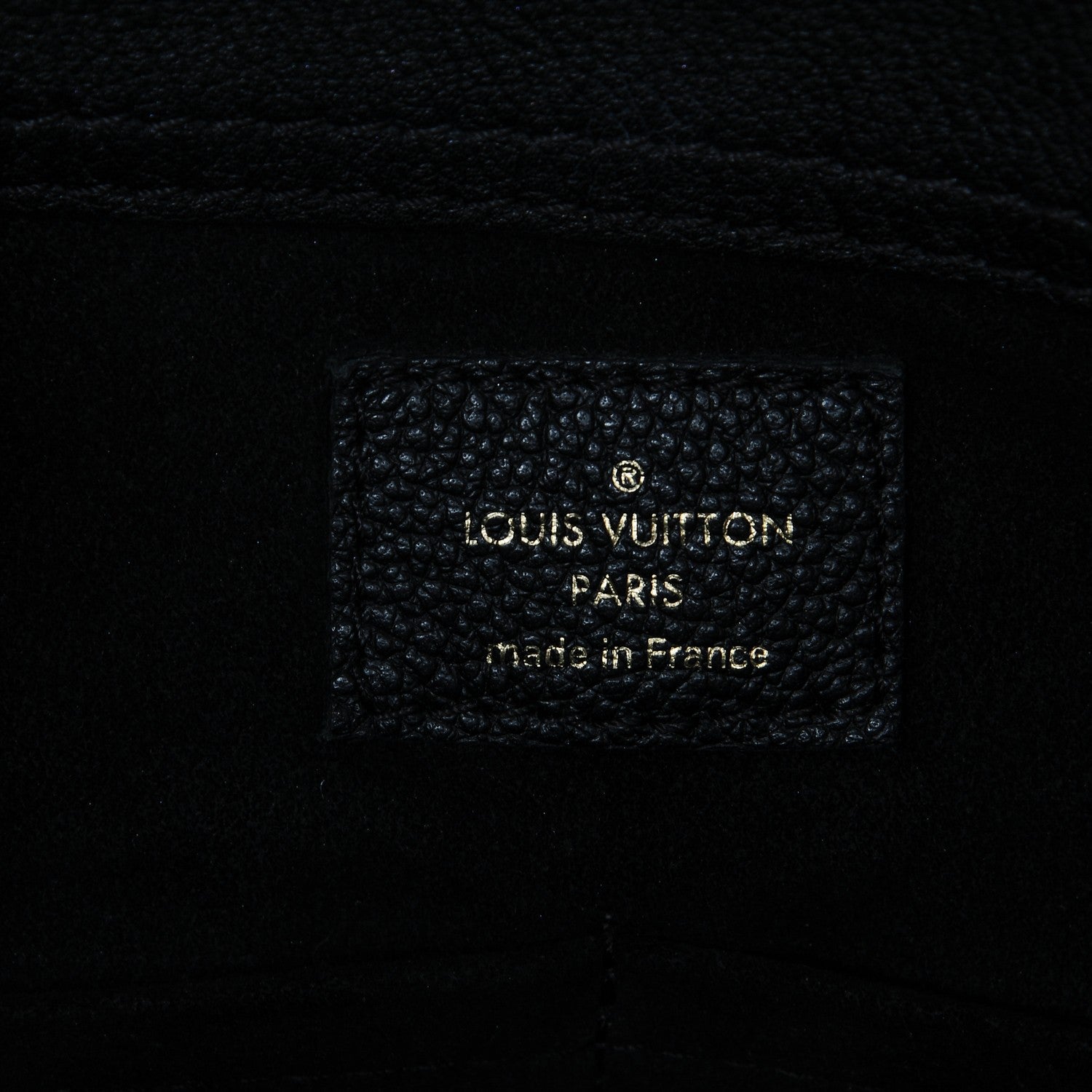 Louis Vuitton Monogram Pallas Shopper Black 6 of 6