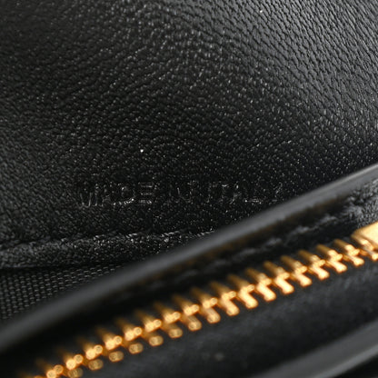 Valentino Garavani Nappa Roman Stud Small Flap Wallet Black 8 of 8
