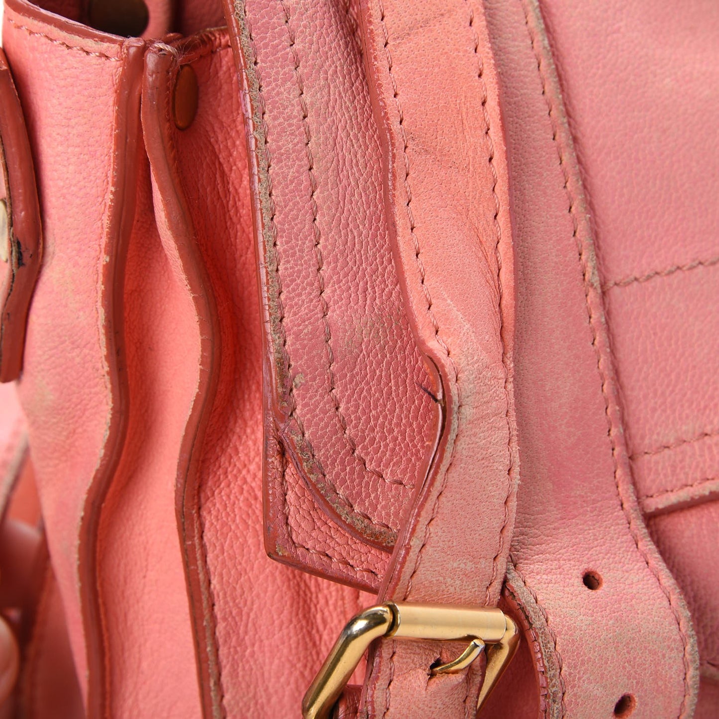 Lambskin PS1 Mini Pouch Messenger Bag Pink