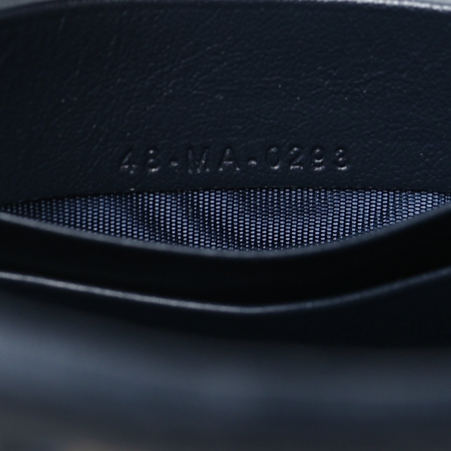 Christian Dior Oblique 30 Montaigne Pouch Blue 7 of 9