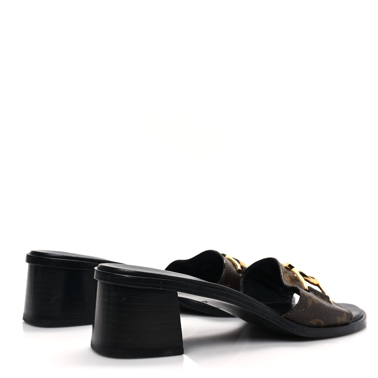 Louis Vuitton Monogram Lock It Mules 40 4 of 8