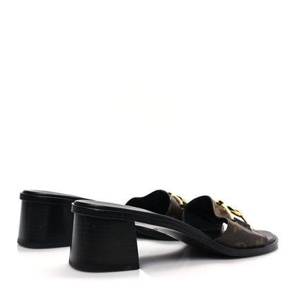 Louis Vuitton Monogram Lock It Mules 40 4 of 8