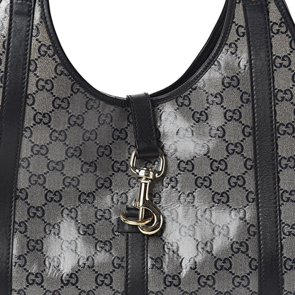 Gucci Crystal Monogram Medium Joy Shoulder Bag Black 10 of 10