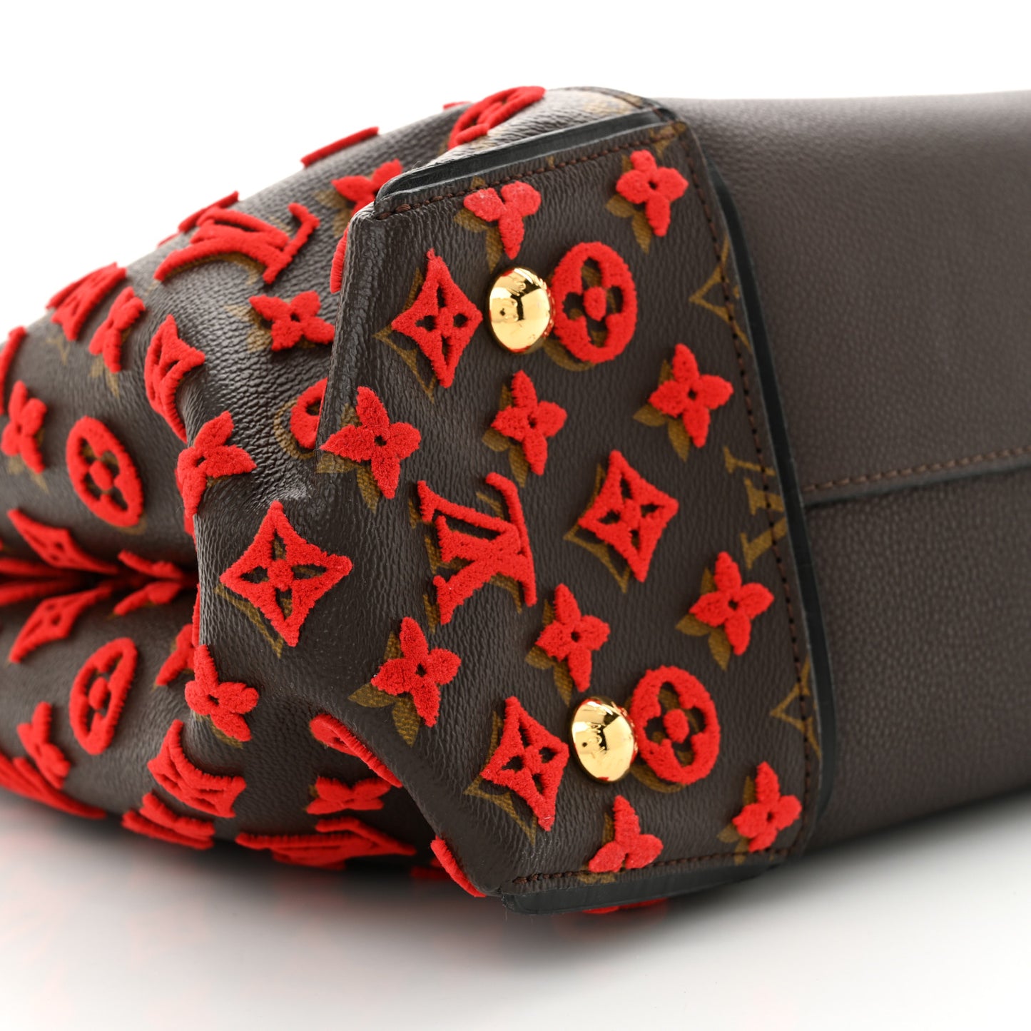 Veau Cachemire Tote W PM Chocolate