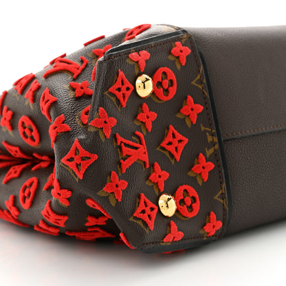 Louis Vuitton Veau Cachemire Tote W PM Chocolate 8 of 11