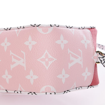 Louis Vuitton Monogram Giant Beach Pouch Rouge 6 of 10