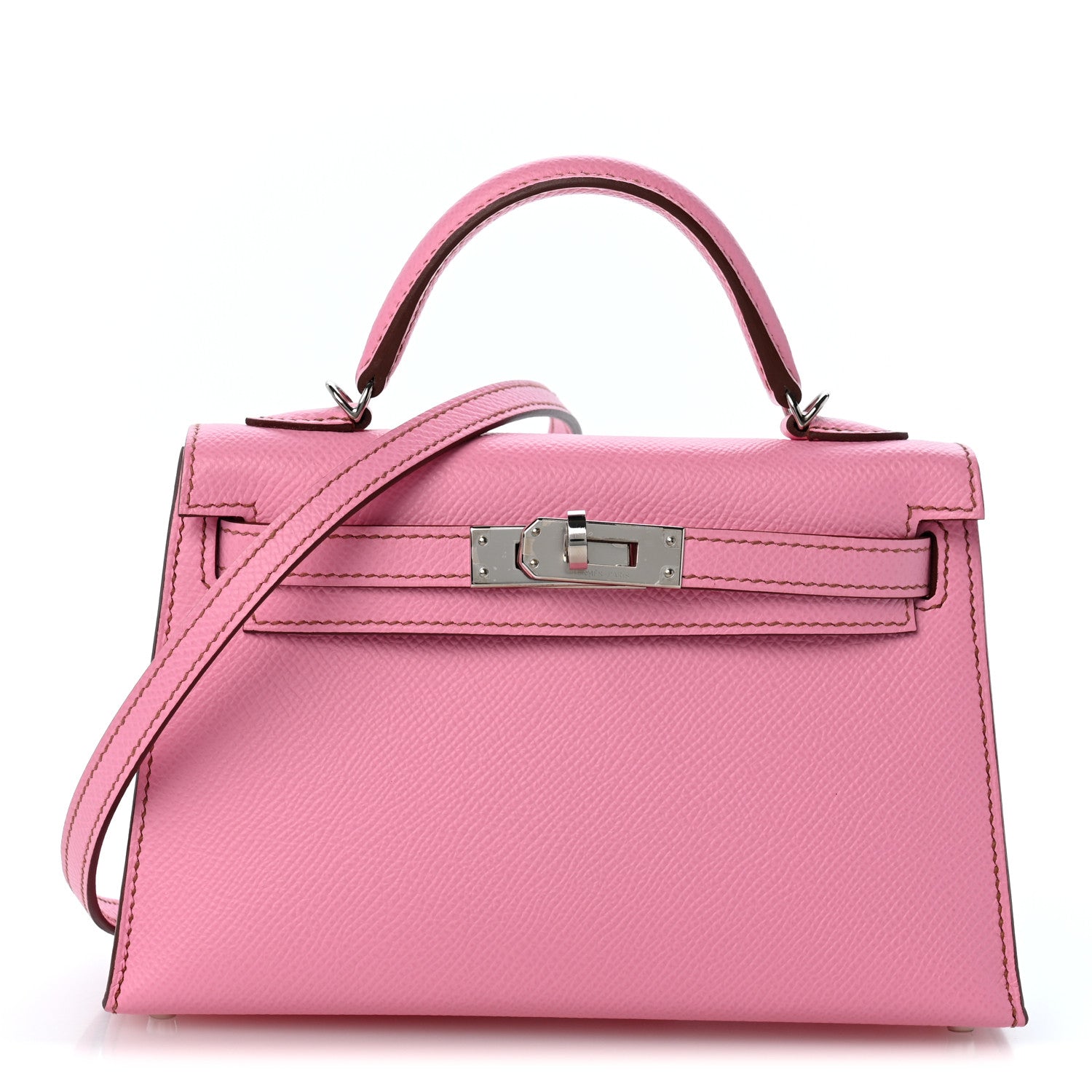 Hermes Epsom Mini Kelly Sellier 20  5P Pink 1 of 11
