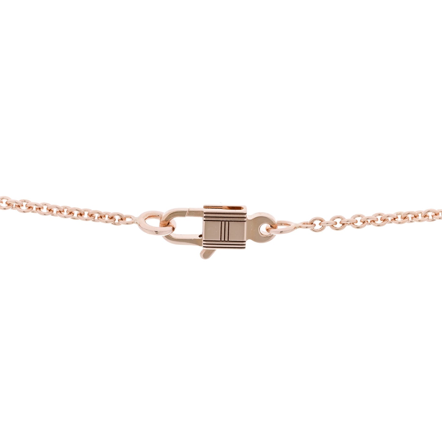 18K Rose Gold Diamond Constance Amulettes Pendant Necklace