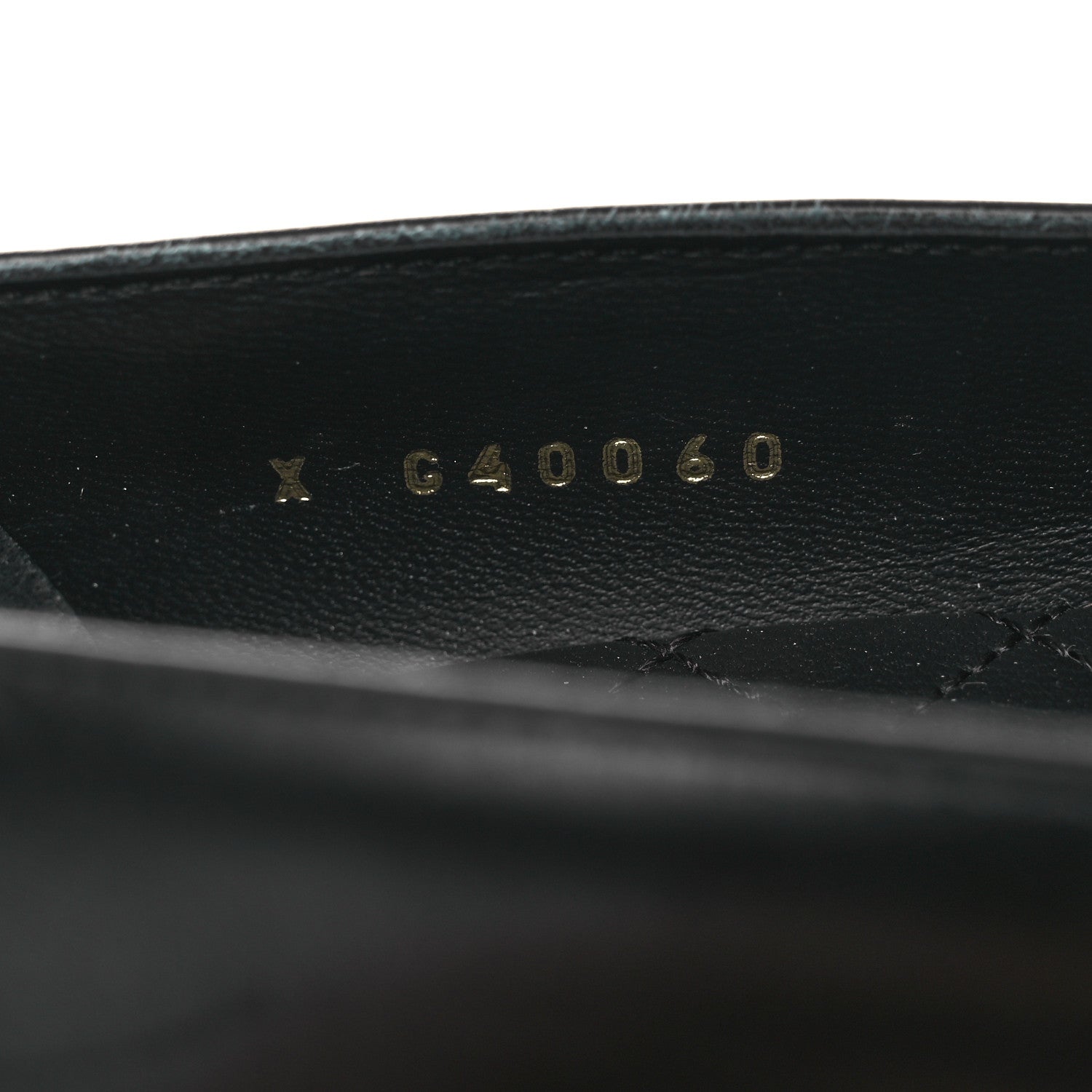 Chanel Lambskin Patent Cap Toe CC Pumps 37 Black 9 of 13