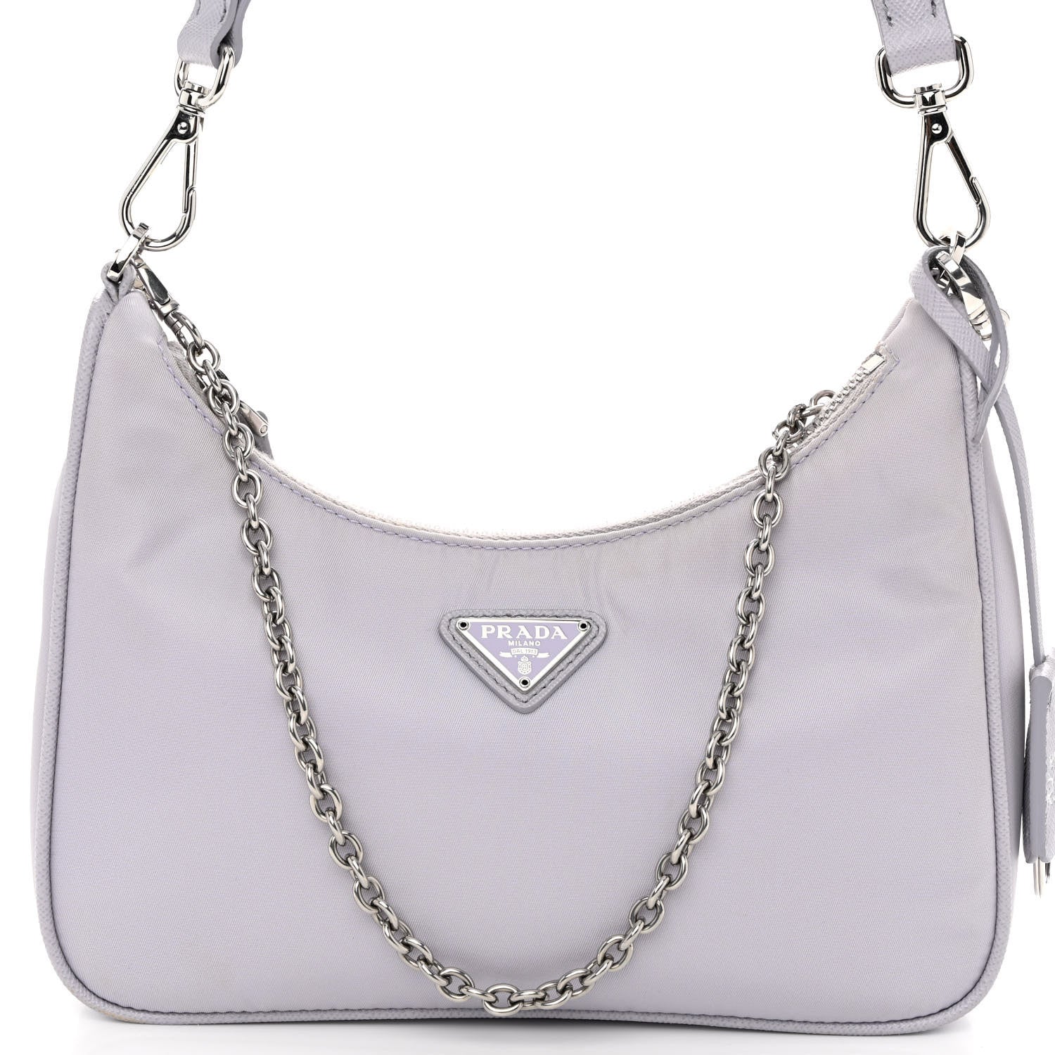 Prada Re-Nylon Saffiano Re-Edition 2005 Shoulder Bag Glicine 7 of 10