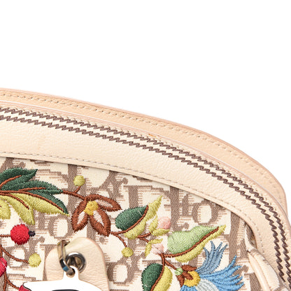 Christian Dior Monogram Vintage Flowers Bowler Beige 12 of 13