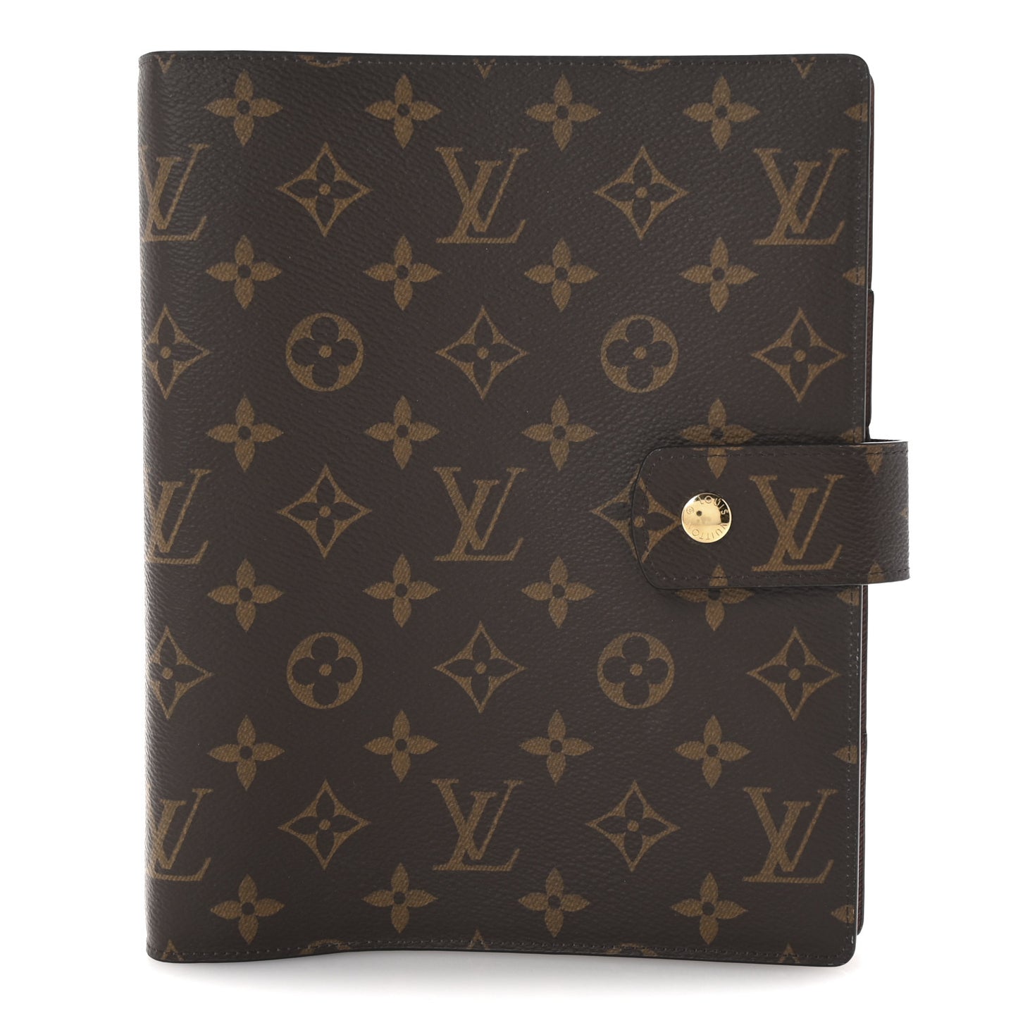 Monogram Large Ring Agenda Cover