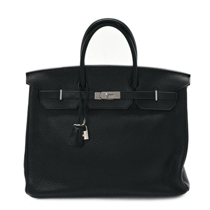 Hermes Togo Birkin 40 Black 1 of 13
