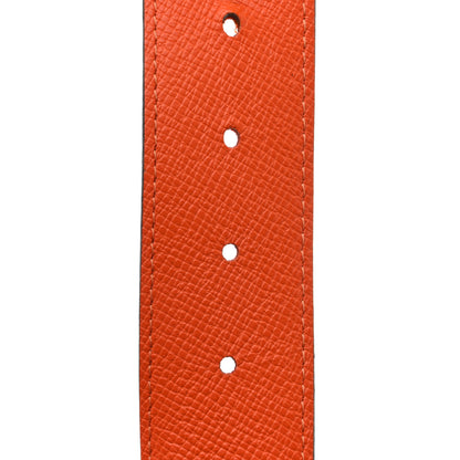 Louis Vuitton Calfskin Monogram 40mm LV Reversible Belt 95 38 Orange 7 of 8
