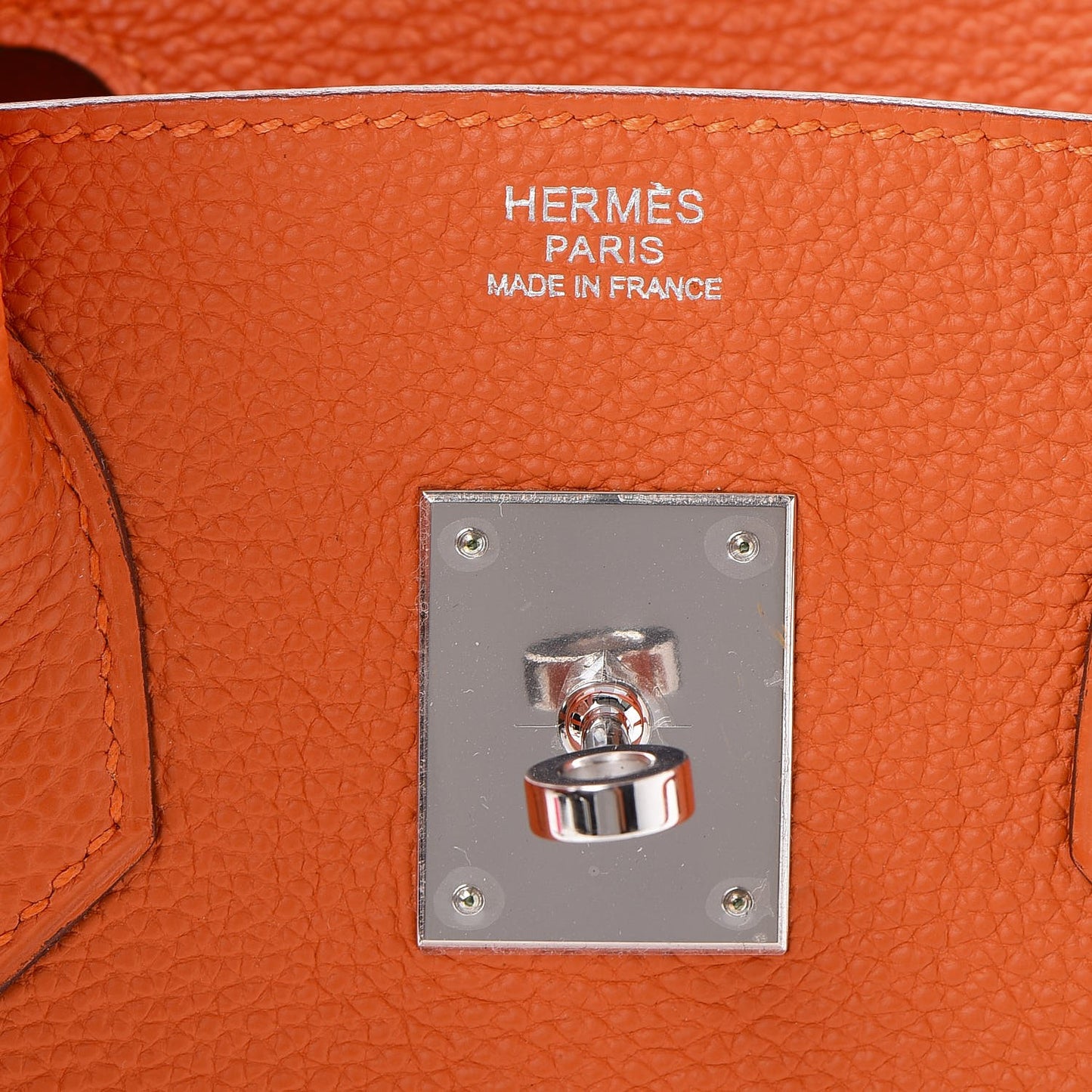 Togo Birkin 30 Orange