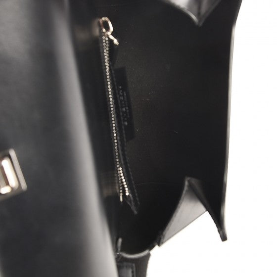 Givenchy Calfskin Mini Pandora Box Logo Strap Crossbody Bag Black 5 of 8