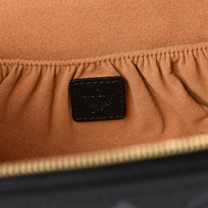 MCM Visetos Vanity Case Black 6 of 9