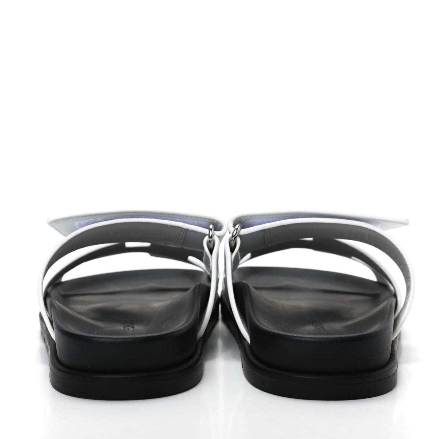 Calfskin Womens Chypre Sandals 36 White