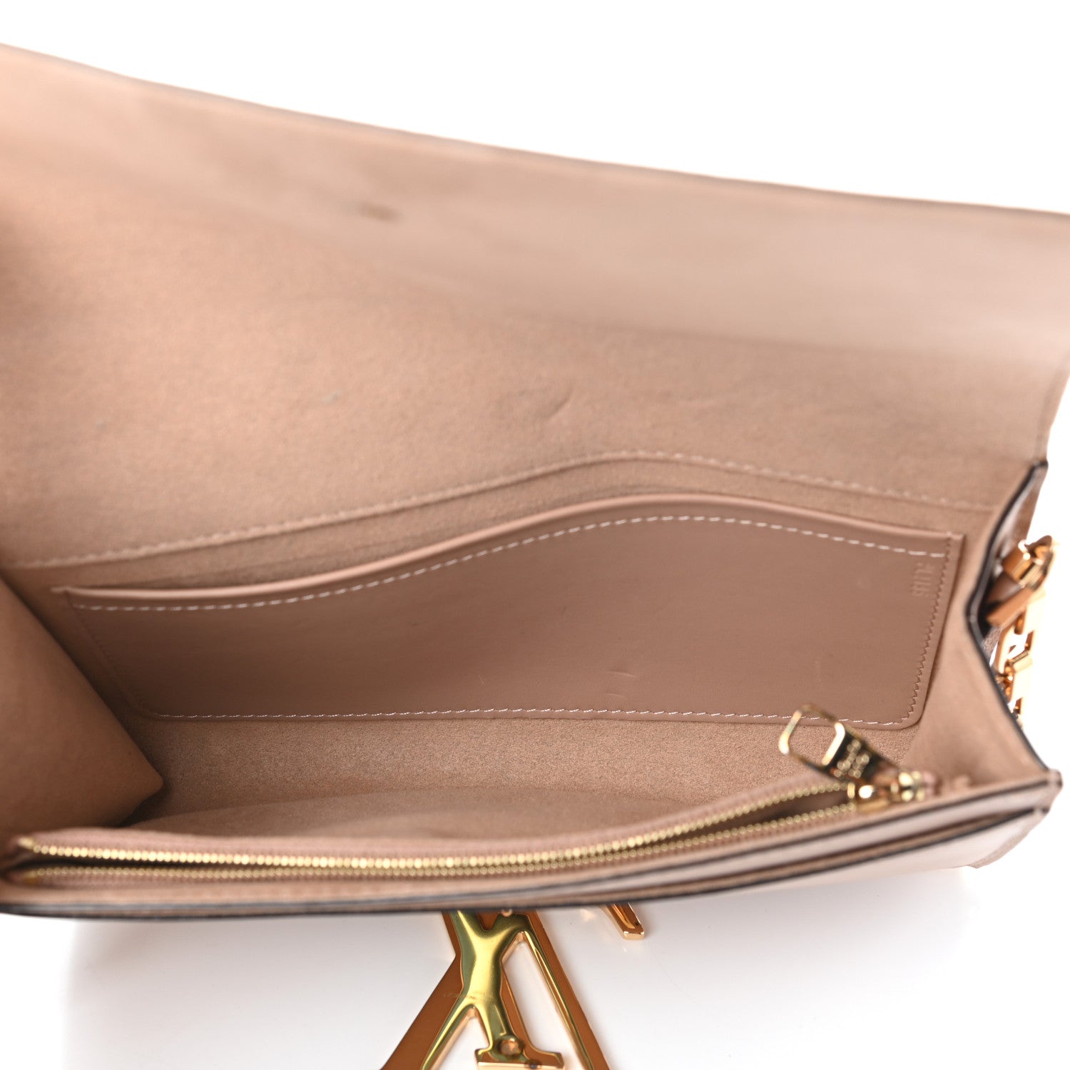Louis Vuitton Calfskin Chain Louise Rose Poudre 5 of 9