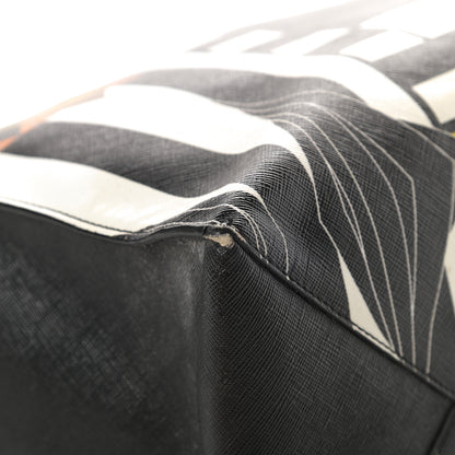 Givenchy Textured Coated Canvas Egyptian Print Medium Stargate Shopper Tote Multicolor 13 of 15