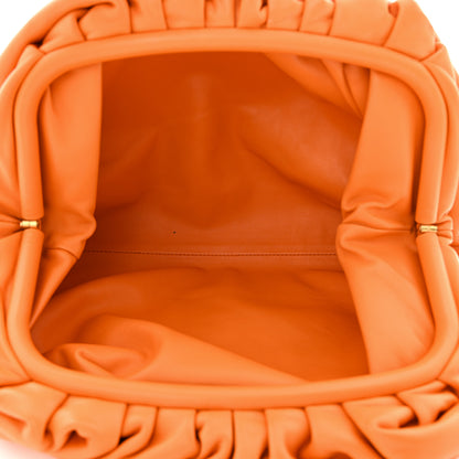 Bottega Veneta Smooth Butter Calf The Pouch Oversized Clutch Burnt Orange 5 of 14