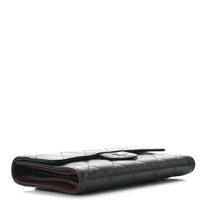Chanel Caviar Quilted Large Flap Wallet Black 4 of 18