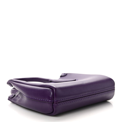 Lanvin Smooth Calfskin Micro Le Journee Dark Purple 4 of 9