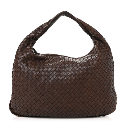 Bottega Veneta Nappa Intrecciato Medium Veneta Hobo Ebano 1 of 10