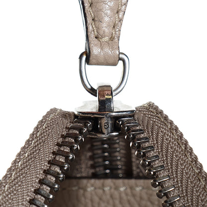 Celine Drummed Calfskin Shoulder Luggage Dune 8 of 8