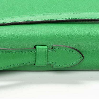 Hermes Swift Kelly Cut Clutch Pochette Bambou 21 of 22