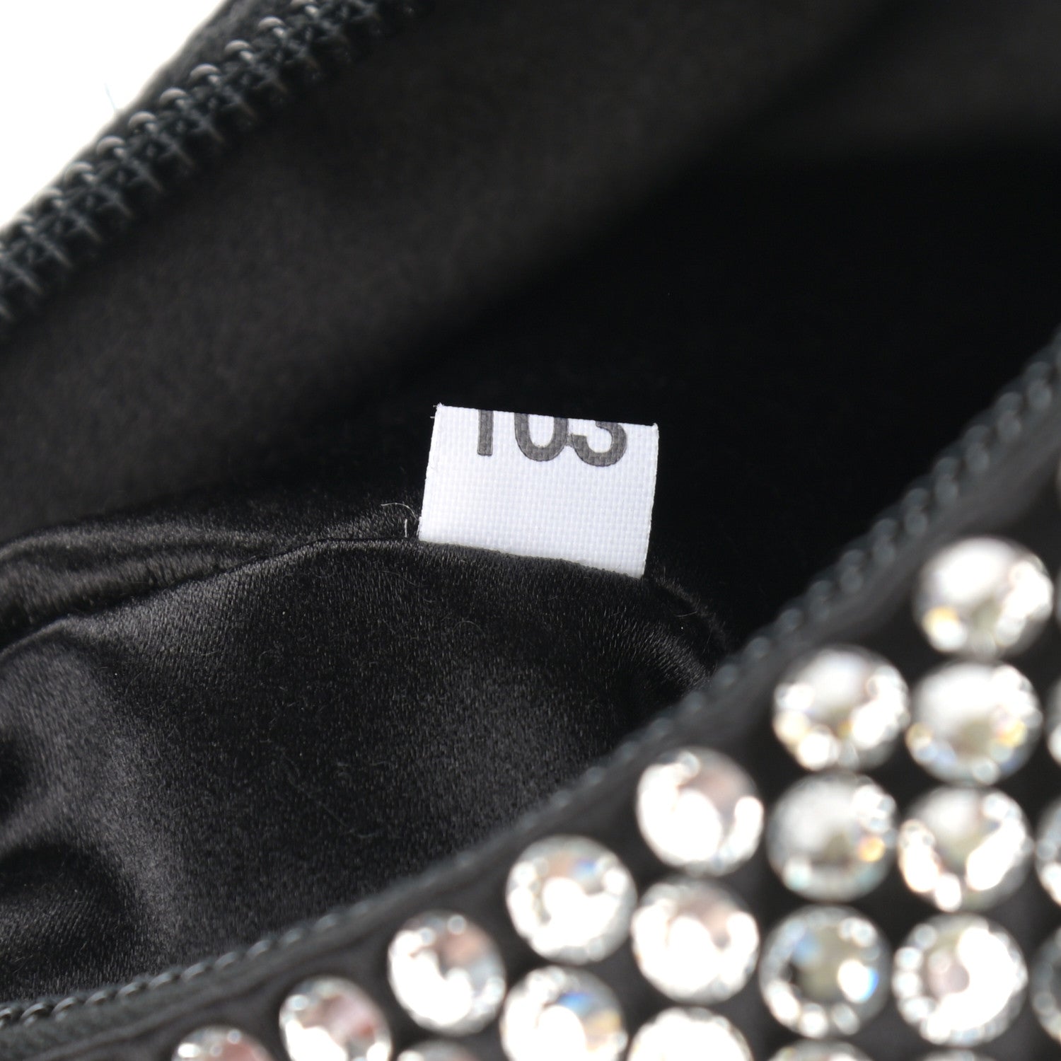 Prada Satin Crystal Mini Re-Edition 2000 Bag Cristal 7 of 9