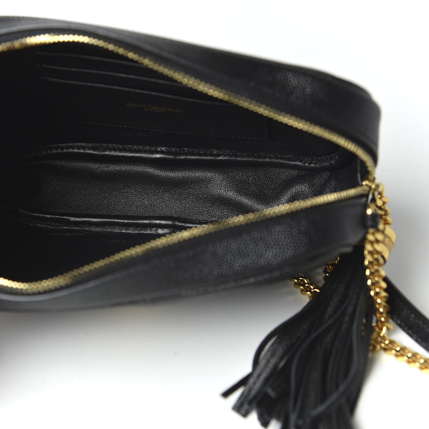 Grain De Poudre Matelasse Monogram Mini Lou Camera Bag Black