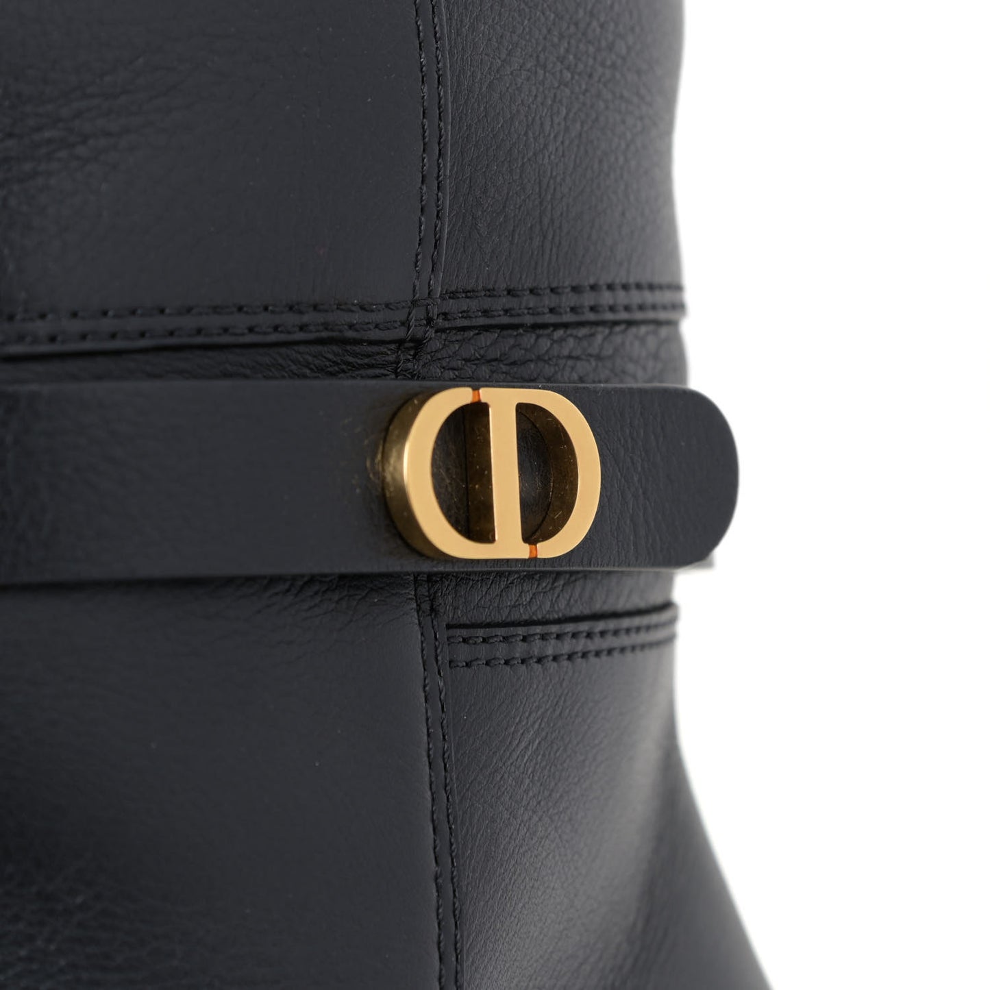 Calfskin Shearling D-Furious Boots 37 Black