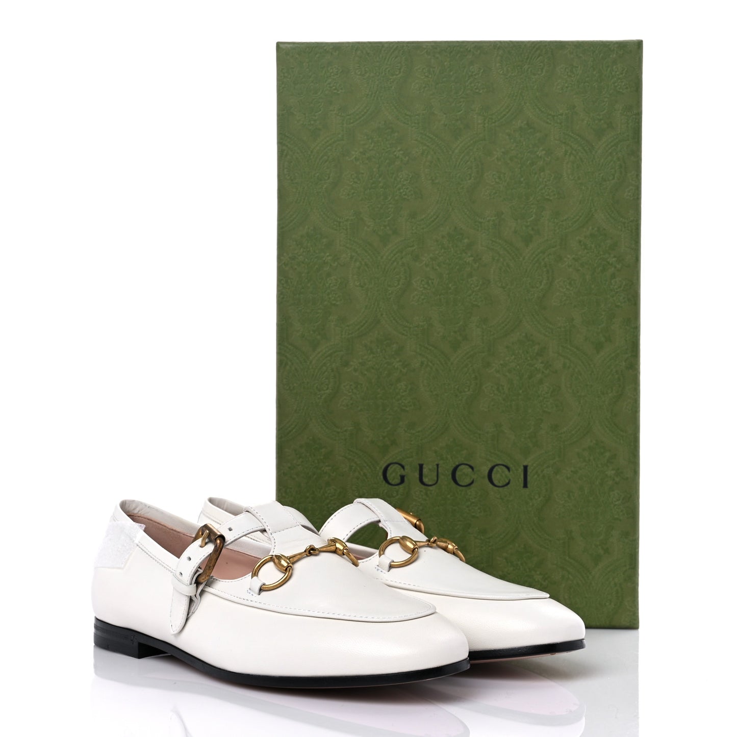 Malaga Kid Womens Horsebit Buckle Strap Loafers 35.5 Dusty White