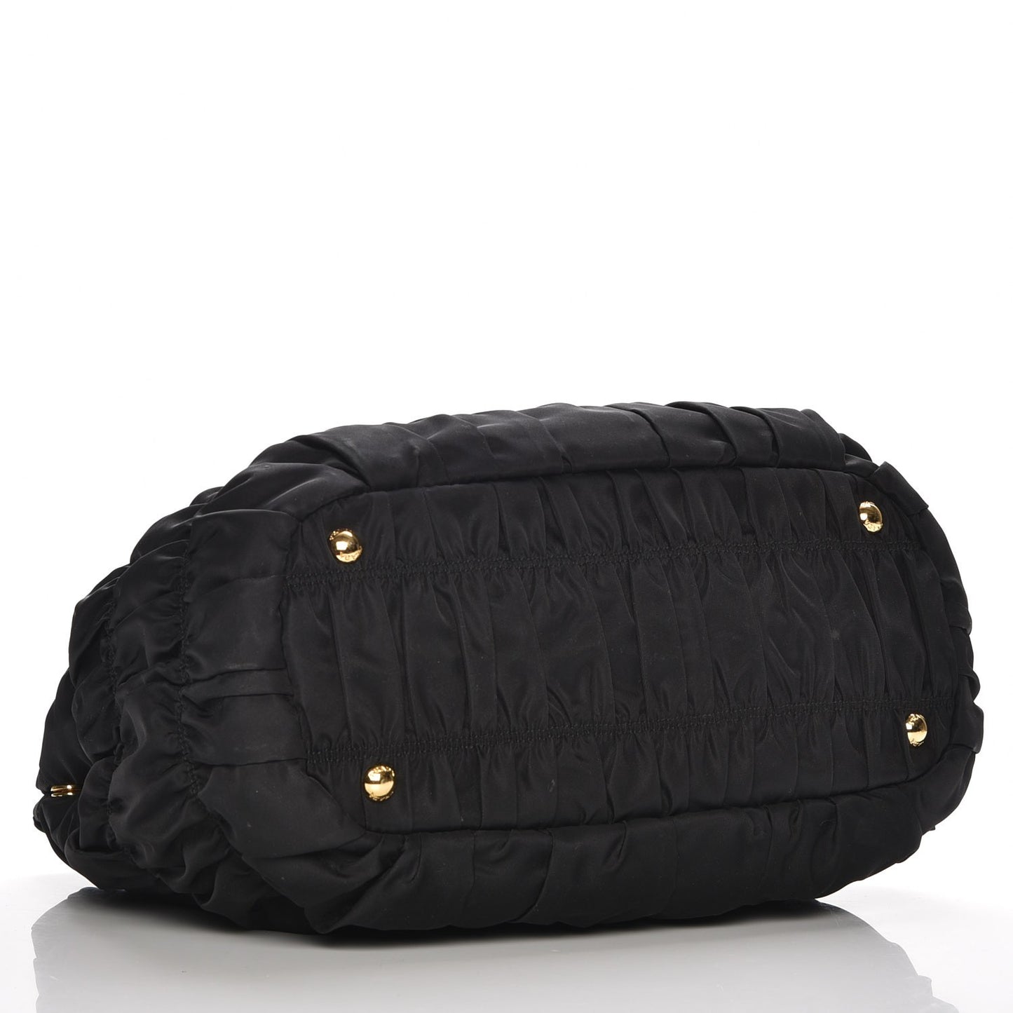 Tessuto Nylon Gaufre Tote Nero Black