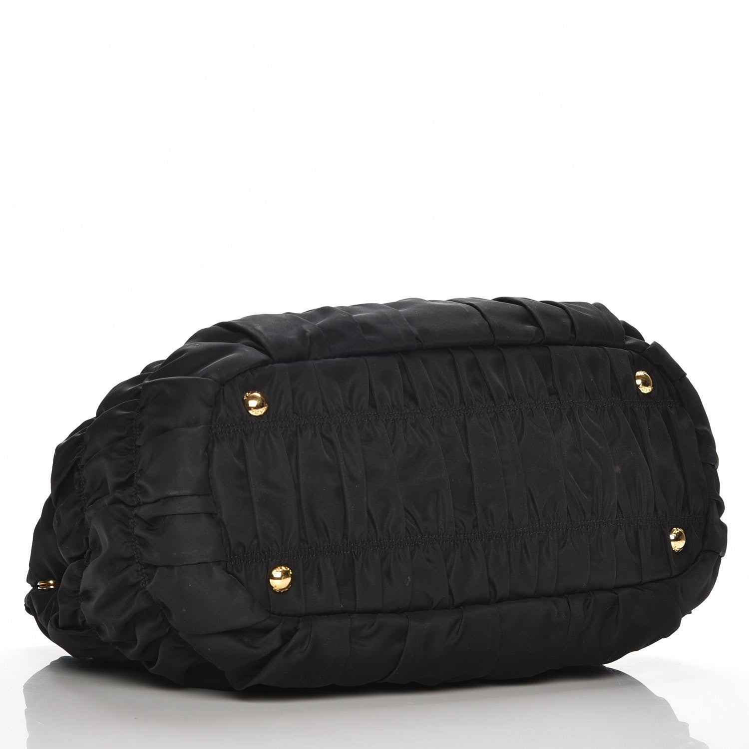 Prada Tessuto Nylon Gaufre Tote Nero Black 5 of 9