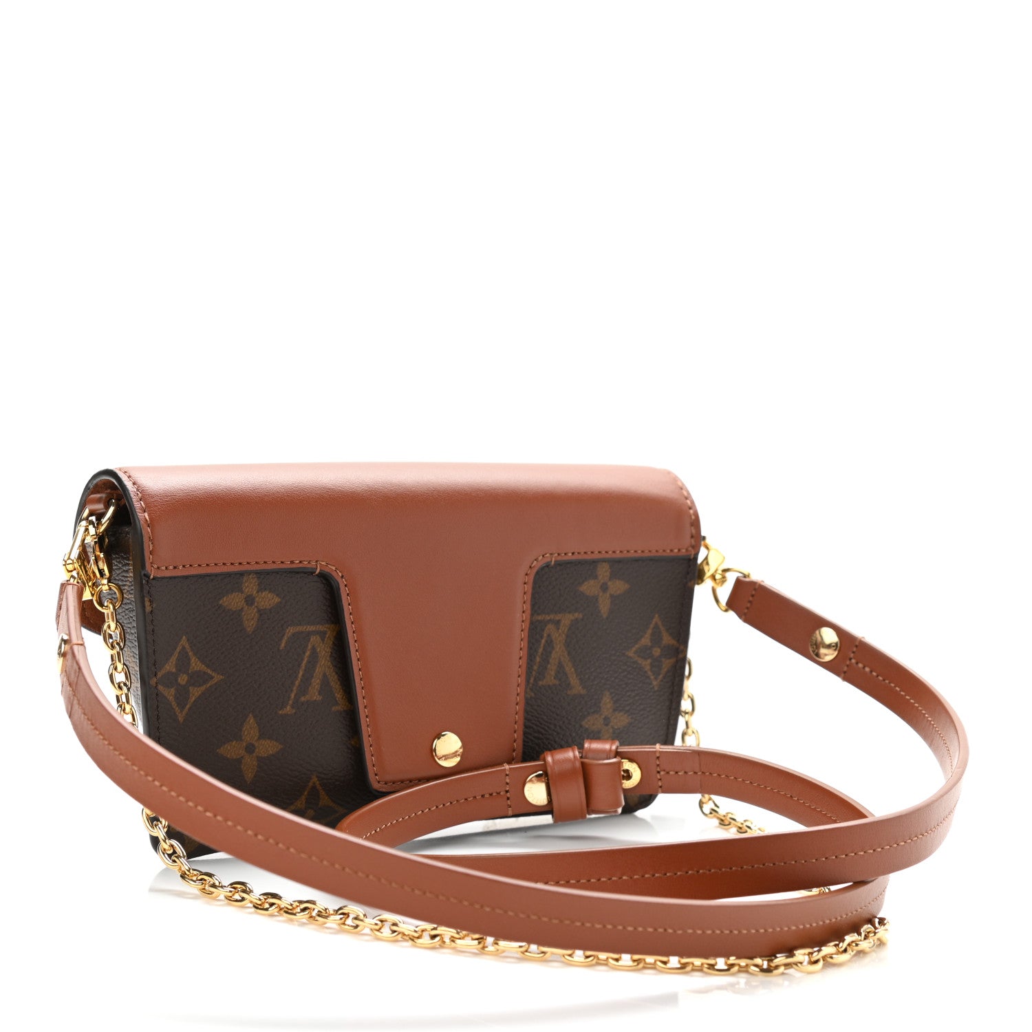 Louis Vuitton Monogram Padlock On Strap Caramel 3 of 10