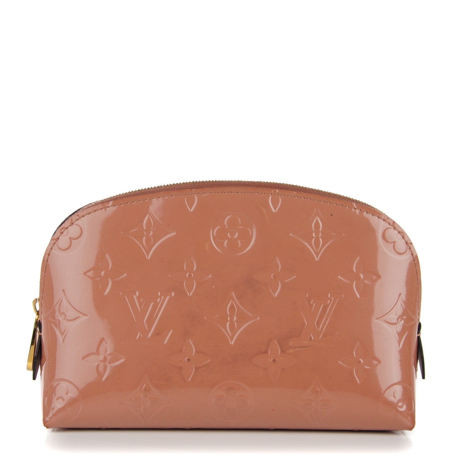 Louis Vuitton Vernis Cosmetic Pouch Rose Velours 1 of 8