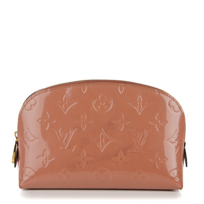 Louis Vuitton Vernis Cosmetic Pouch Rose Velours 1 of 8