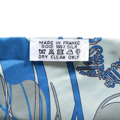 Hermes Silk Caleche Mors Et Bouteilles Twilly 4 of 4