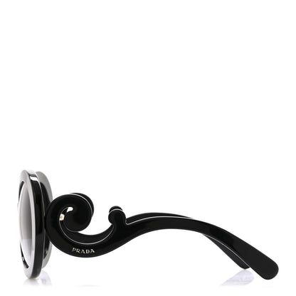 Prada Baroque Sunglasses SPR 27N Black 2 of 6