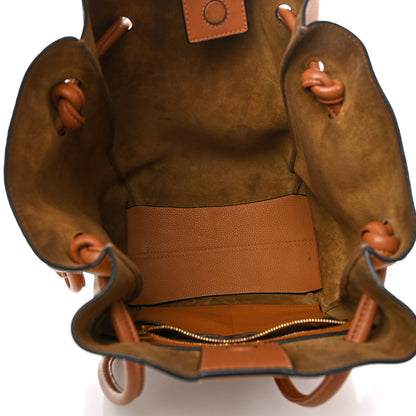 Loewe Calfskin Small Flamenco Knot Bag Caramel 5 of 14