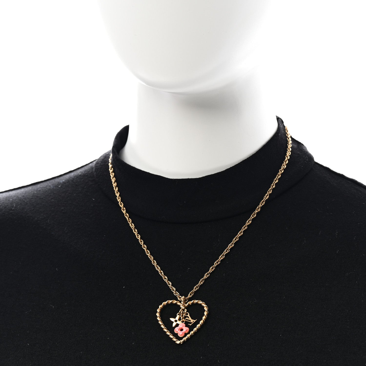 Louis Vuitton Sweet Monogram In My Heart Necklace 2 of 5